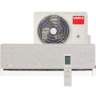 Aer conditionat VIVAX H+ Design Silver, 12000 BTU, Clasa A+++/A++, Wi-Fi, Inverter, Golden Fin, Ionizator + Kit instalare inclus