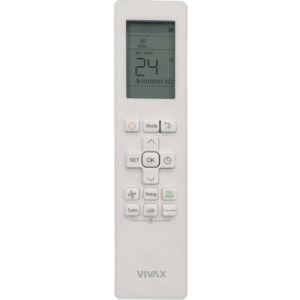 VIVAX H+ Design Mirror, 18000 BTU, Clasa A++/A+, Wi-Fi, Inverter, Golden Fin, Ionizator + Kit instalare inclus