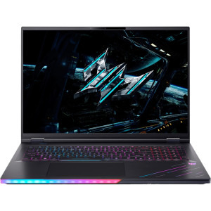 Acer Gaming 18'' Predator Helios 18 AI PH18-73, WQXGA Mini LED 250Hz, Procesor Intel® Core™ Ultra 9 275HX (36M Cache, up to 5.40 GHz), 128GB DDR5, 1TB + 2TB + 2TB SSD, GeForce RTX 5080 16GB, Win 11 Pro, Abyssal Black