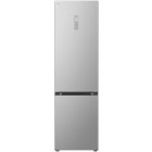 Combina frigorifica LG GBV5250DPY, 387 L, Clasa D, No Frost, Inverter, LinearCooling, DoorCooling+, Multi Air Flow, NatureFresh, Metal Fresh, ThinQ, Control electronic, 203 cm, Argintiu