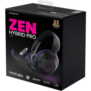 Creative On-Ear, Zen Hybrid Pro SXFI, Bluetooth 4.0, Black