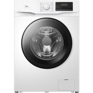 Masina de spalat rufe TCL FF0814WA1, 8 kg, 1400 RPM, Clasa A, Inverter, Steam Wash, Drum Clean, Honeycomb Drum, Alb