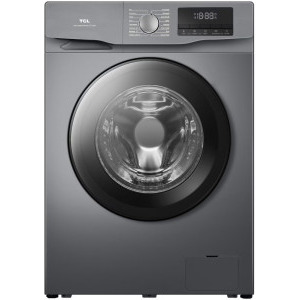 Masina de spalat rufe TCL FF0814SA1, 8 kg, 1400 RPM, Clasa A, Inverter, Steam Wash, Drum Clean, Honeycomb Drum, Argintiu