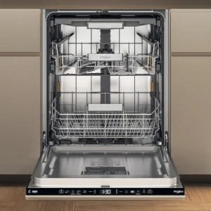 Whirlpool W7IHT58T, 15 seturi, 8 programe, Clasa B, 6th Sense, NaturalDry, PowerCleanPro, Pornire intarziata, 60 cm