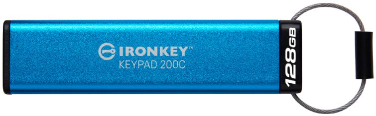 Memorie externa Kingston IronKey Keypad 200C 128GB USB-C