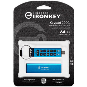 Kingston IronKey Keypad 200C 64GB USB-C
