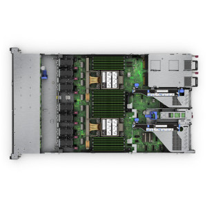 HP ProLiant DL360 Gen11 1U, Procesor Intel® Xeon® Silver 4514Y 2.0GHz Emerald Rapids, 64GB RDIMM RAM, 1x 480GB SATA 6G SSD, MR408i-o, 8x Hot Plug SFF