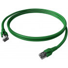 Cablu retea Schrack CAT6a Patch Cable S/FTP 3m verde