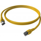 Cablu retea Schrack CAT6a Patch Cable S/FTP 0.5m galben