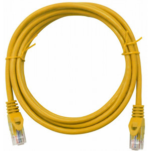 Schrack CAT6 Patch Cable U/UTP 2m galben