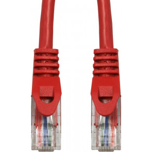 Schrack CAT6 Patch Cable U/UTP 5m rosu