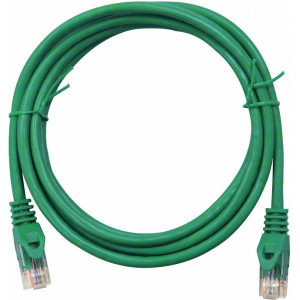 Schrack Cat.5 Patch Cable U/UTP 10m verde