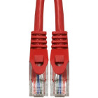 Cablu retea Schrack Cat.5 Patch Cable U/UTP 3m rosu