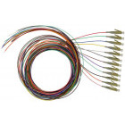 Cablu retea Schrack Pigtail E2000, 50/125µm OM3, 2m, PREMIUM clasa B, 12buc