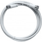 Cablu video Schrack Coaxial 2xF, plug screwed, 2m