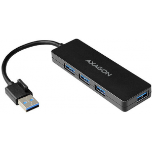 Hub USB AXAGON HUE-G1A USB 3.0 Black