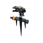 Fiskars Aspersor pulsator cu picior, tip pulverizare reglabil
