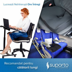 Suporto Set perna sezut si perna lombara confort