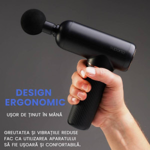 Suporto Pistol masaj profesional, gun cu percutii pentru relaxare si tonifiere musculara