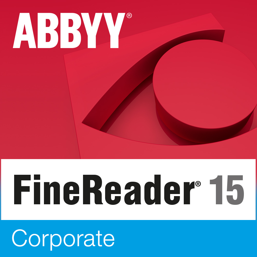 Abbyy FineReader 15 Corporate, 1 user, Licenta perpetua, Electronic
