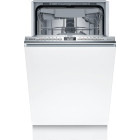 Masina de spalat vase incorporabila Bosch SPV4HMX10E, Slim, 10 seturi, 6 programe, Clasa E, ExtraDry, VarioDrawer, 45 cm