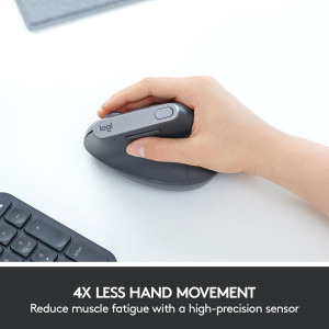 Logitech MX Vertical, Wireless/Bluetooth, Black