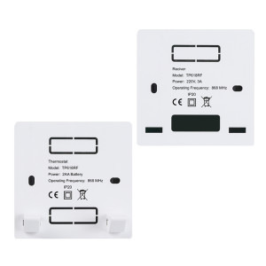 Luxion TP618RF cu receiver pentru centrala termica pe gaz sau electrica, Display LCD, Memorare