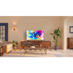 TCL Smart TV QLED 43C645 Seria C645 108cm gri-negru 4K UHD HDR