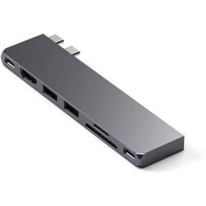 Satechi PRO HUB SLIM, 1x USB4, 1x HDMI, 2x USB, 1xUSB-C, Space Grey