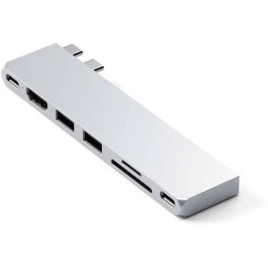 Satechi PRO HUB SLIM, 1x USB4, 1x HDMI, 2x USB, 1xUSB-C, Silver