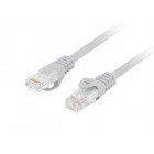 Cablu retea Lanberg PCU6-10CU Cat.6 Patch cable LSZH CU 2m Grey