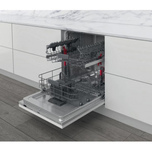 Whirlpool WI7020P, 14 seturi, 8 programe, Clasa E, PowerClean Pro, 6th Sense, Inverter, Natural Dry, 60 cm