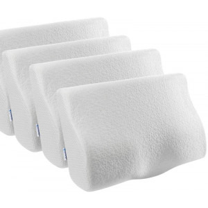 Suporto Set 4x perne cu suport cervical din spuma cu memorie pentru copii 12-16 ani
