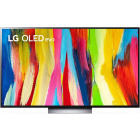 LG Smart TV OLED55C21LA Seria C2 evo 139cm gri-negru 4K UHD HDR