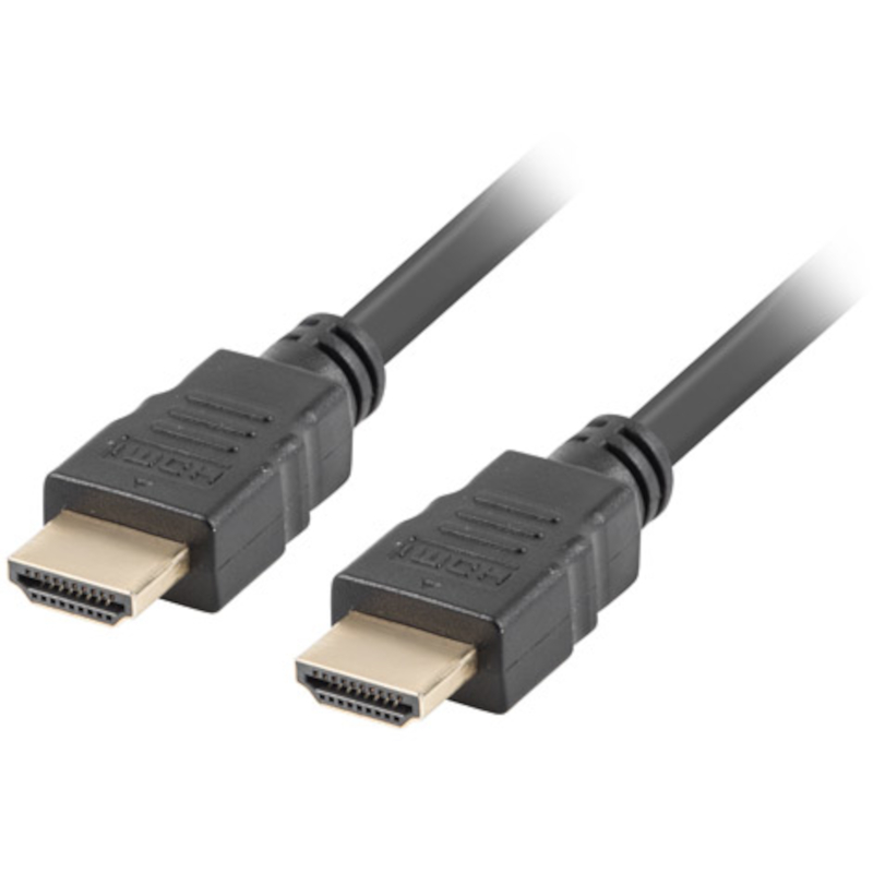 Cablu video Lanberg HDMI Male - HDMI Male, v1.4, 10m, negru