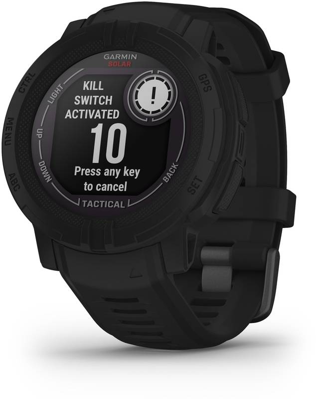 SmartWatch Garmin Instinct 2 Solar, 45 mm, Tactical Edition, Black