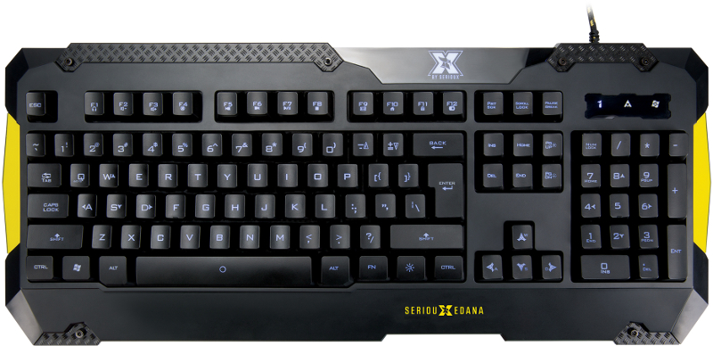 Tastatura Gaming X by SERIOUX Edana