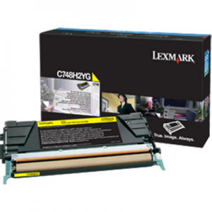 Lexmark Toner C748H2YG Yellow