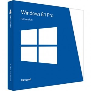 Microsoft Windows 8.1 Pro, FPP retail, 32/64-bit, engleza