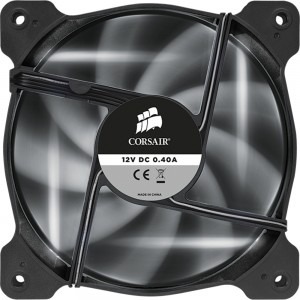 Corsair Air Series AF120 LED White Quiet Edition High Airflow 120mm Fan