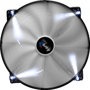 Aerocool Silent Master White LED 200mm