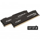 HyperX Fury Black 8GB DDR3 1600 MHz CL10 Dual Channel Kit