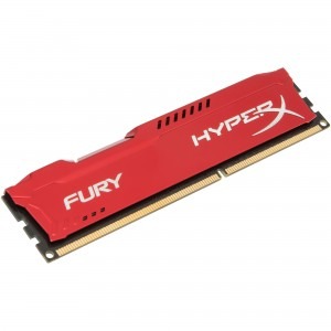 HyperX Fury Red 8GB DDR3 1866 MHz CL10 Dual Channel Kit