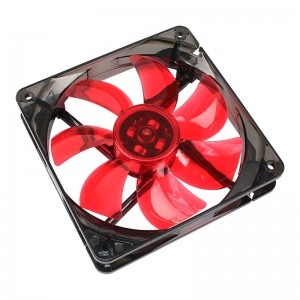 Cooltek Silent Fan 120 Red LED