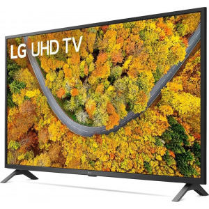 LG Smart TV 43UP75003LF Seria UP75 108cm gri-negru 4K UHD HDR