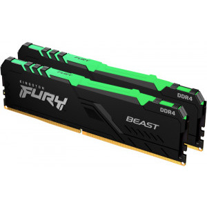 Kingston FURY Beast RGB 64GB DDR4 3200MHz CL16 Dual Channel Kit