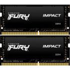 Memorie notebook Kingston FURY Impact, 64GB, DDR4, 3200MHz, CL20, 1.2v, Dual Channel Kit