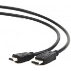 Cablu video Spacer DisplayPort Male - HDMI Male, 3m, negru