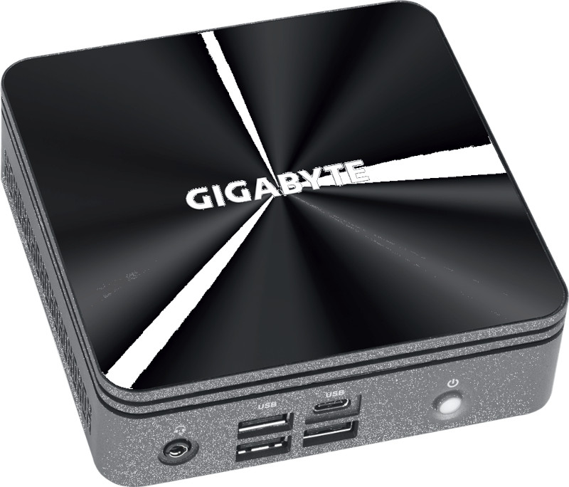 Mini PC GIGABYTE BRIX, Procesor Intel® Core™ i5-10210U 1.6GHz Comet Lake, no RAM, no Storage, UHD Graphics, Wi-Fi, HDMI, no OS
