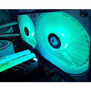 ID-Cooling XF-12025 Snow 120mm RGB 3 Fan Pack